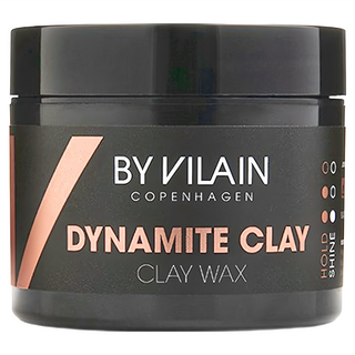 BY VILAIN 無光澤凝土髮蠟Dynamite Clay 定型力強 質感偏硬 適合中長髮, 65ml, 1個