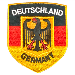 A-ONE 匯旺 德國地標造型刺繡 No.035, 7.5 x 6.4 cm, 聚酯纖維, 彩色, 1個