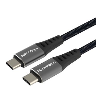 POLYWELL 寶利威爾 3.1編織 C-C 新款, 3m, PW15-W45-M733, 1條