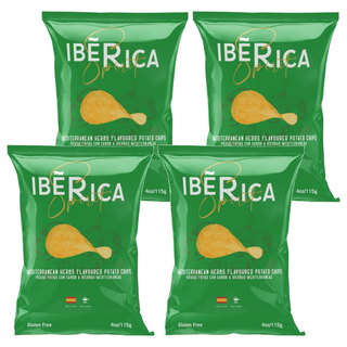 Spirit 西班牙地中海香草風味洋芋片, 115g, 4包