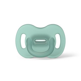 suavinex 蘇維妮 矽膠一體成形奶嘴, 第二階段(6個月以上), 綠色, 1個