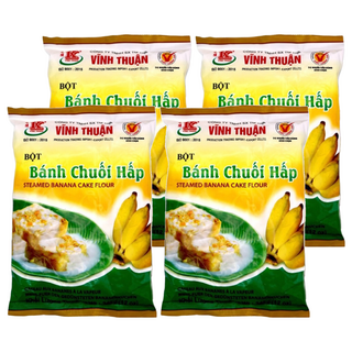 VINH THUAN 永順 香蕉糕粉, 340g, 蒸香蕉蛋糕粉, 4包