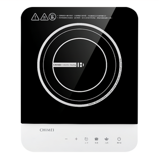 CHIMEI 奇美家電 IH變頻電磁爐, 黑晶平面玻璃, 八段火力設定, 八重安全防護, 1200W高功率, FV-12E0MT, 獨立式