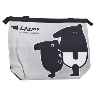 LAIMO 馬來貘保溫保冷大提袋 特多層, 灰色, 1個