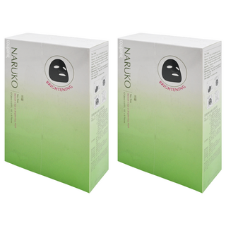 NARUKO 牛爾 台灣公司貨 茶樹神奇美白黑面膜, 5片, 2盒