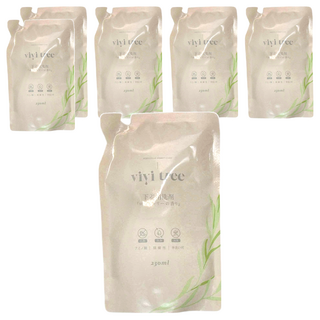 vivi tree 私密衣物手洗精補充 溫和高效清潔 弱酸性 不含增稠劑和螢光劑, 230ml, 6包