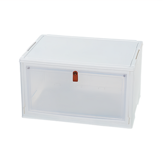 KEYWAY 聯府 全馬磁吸式鞋盒 MA61-1 295 x 238 x 415mm 24L, 白色, 1個