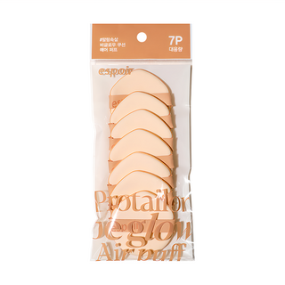 Espoir 艾絲珀 be glow 氣墊粉撲, 紅寶石纖維材質 7入, #8809563942862, 1包