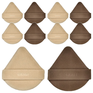 Solone 奶霜慕斯氣墊粉撲, 10個, 扇形