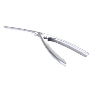 FANCY LIFE 不鏽鋼剝蝦神器 20.5 x 6cm 單色 輕鬆剝蝦 快速剝蝦, 銀色, 1個