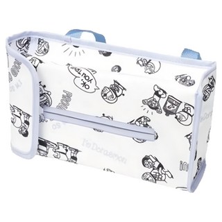 Skater CSBP1 車用椅背收納袋, 哆啦A夢 白色 + 藍色, 1個