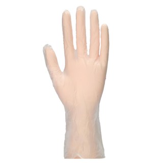 PVC手套, 特大(XL)以上, 無粉, 1盒