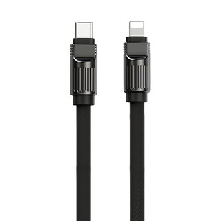 AIDOGA 艾迪伽 子彈系列 PD Lightning-Type-C 快充線, 36W大功率, 1.2m, 岩黑色, 1條