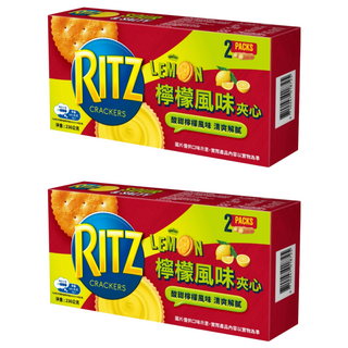 RITZ 麗滋 三明治餅乾 檸檬風味夾心, 236g, 2盒