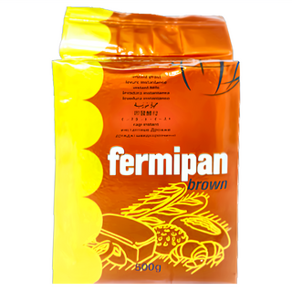 Fermipan 酵母, Brown 滿點即發酵母, 500g, 1盒