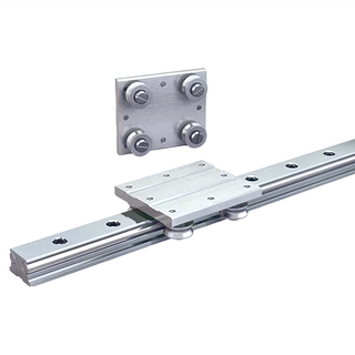 TRENY 直式滑軌 14吋, 銀色, 1組