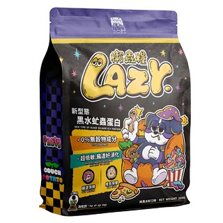 COUCH POTATO 沙發馬鈴薯 LAZY 懶蟲系列 全齡犬 零穀物配方, 黑水虻蟲蛋白, 6kg, 1袋