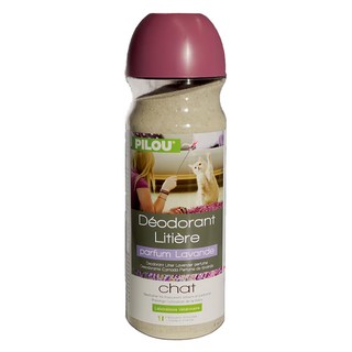 Pilou 皮樂 貓砂除臭粉 薰衣草, 750g, 1瓶