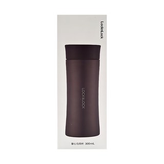 LocknLock 樂扣樂扣 掌心馬克杯 SLV-8 300ml, 銀色, 1個