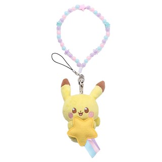 Pokemon 寶可夢 Pokepeace 絨毛掛鍊, 9cm, 皮卡丘, 1個