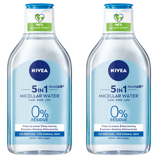 NIVEA 妮維雅 B5精華卸妝水 水潤型, 400ml, 2瓶