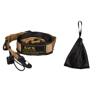 WellHike 玩客 SWS 戰術露營掛繩 附收納袋, 卡其色