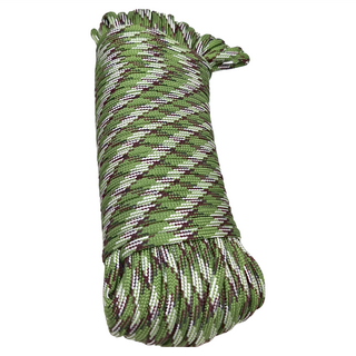 9芯傘繩 迷彩色，31米/279g，高強滌綸, 1捲