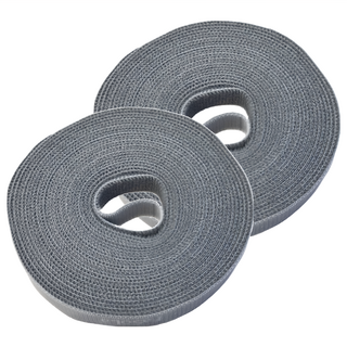 FaSoLa 萬用魔術整理束帶 SM 尼龍材質 1.2*0.2*500cm, 灰色, 2組