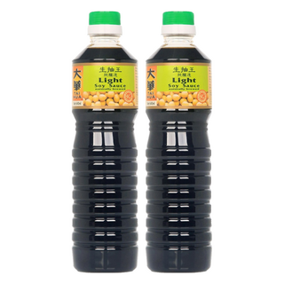 大華醬油 純釀造淡醬油 生抽 640ML, 2瓶