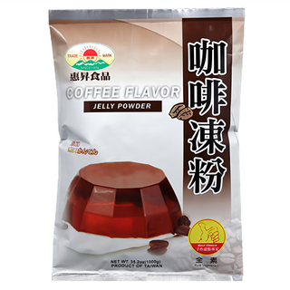 FAIRSEN 惠昇食品 咖啡凍粉, 口味清爽 全素可用 台灣製造, 1kg, 1包