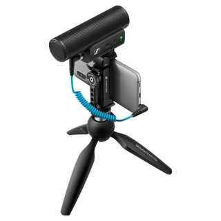 SENNHEISER MKE 400 Mobile KIT 專業短槍型 指向性麥克風套組, 黑色, SH509257