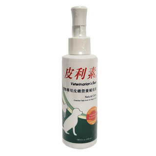 Veterinarian's Best 巔峰 皮利素 寵物專用皮膚營養補充液, Natural Care, 含Omega-3, Omega-6, 120ml, 皮膚健康, 1瓶
