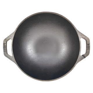 LODGE 雙手柄迷你鑄鐵鍋, 23cm, 黑色, 1個