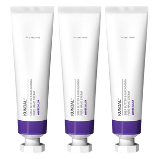 KUNDAL 昆黛爾 護手霜 白麝香, 50ml, 3件