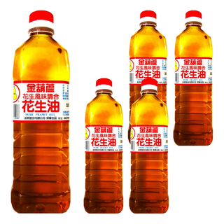 金葫蘆 花生風味 調和花生油 600ml, 5瓶