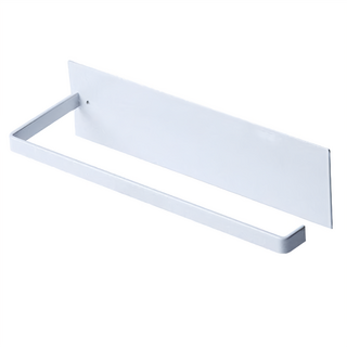 廚房紙巾架 餐巾紙架/捲筒紙巾架/捲紙架/捲筒架/壁掛架 22cm 白色, 1個