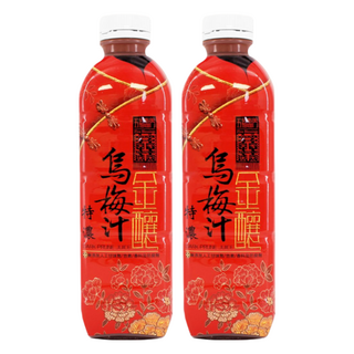 潤之泉潤心田 金釀烏梅汁，無人工甘味劑/色素/香料及防腐劑, 1L, 2瓶