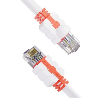 MAGIC 鴻象科技 Cat 6A 超高速傳輸網路線/圓線, 1個, 白色, 50m