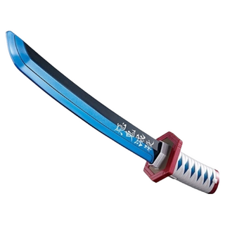 BANDAI 鬼滅之刃 NARIKIRI 日輪刀 富岡義勇Ver. 35cm, 萊姆黃色, 1個