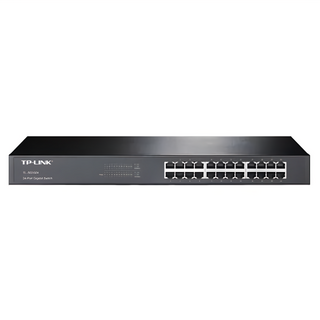 tp-link 24埠 Gigabit 交換器 原廠保固, TL-SG1024, 1個