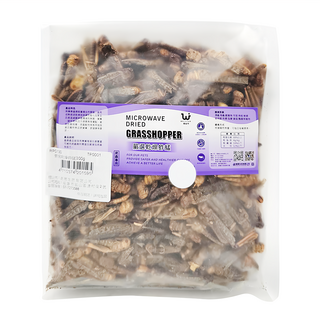 WEIYITER 維益特 台灣公司貨 嚴選乾燥蚱蜢 爬蟲專用, 300g, 1包