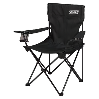 Coleman 扶手休閒椅 黑色 耐重約80kg, 1個