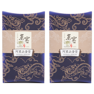 CAOLY TEA 茗窖茶莊 石棹阿里山金萱茶葉 獨特奶香味 100g, 2盒