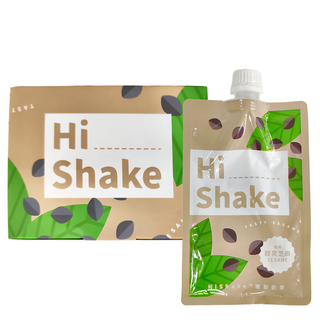 HiShake 纖穀奶昔 醇黑芝麻風味 5包 Set, 30g, 1盒