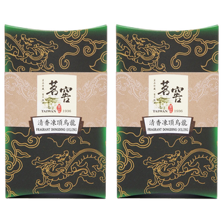CAOLY TEA 茗窖茶莊 清香凍頂烏龍茶葉 300g, 1入, 2盒