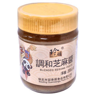 珍醇 調和芝麻醬 200g-拌麵沾醬涼拌皆宜, 1罐