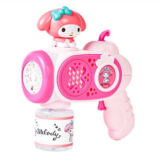 Sanrio 三麗鷗 新款可愛卡通手持電動兒童泡泡水槍, 美樂蒂, 1支