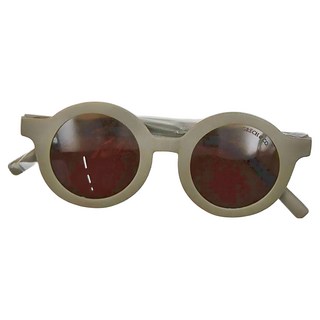 Grech&Co 兒童款 經典圓框偏光太陽眼鏡, 風暴灰, 18個月至6歲, 防紫外線, 18個月-8歲