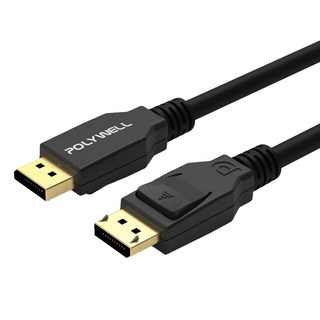 POLYWELL 寶利威爾 DP 1.4 Displayport 傳輸線, PW15-W46-C030, 1條, 3m, 不適用