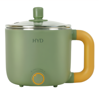 HYD 品宅趣 輕食尚料理快煮鍋 D-522, 1L容量, 雙層防燙, 300W/600W二檔火力